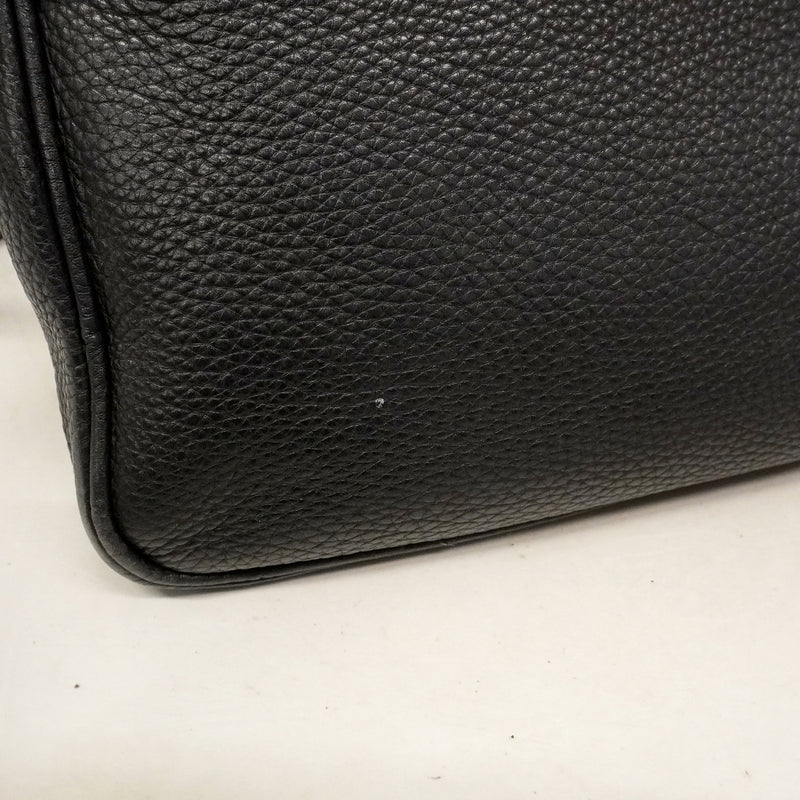 【6ke5257】セリーヌ ショルダーバッグ レザー ブラック ゴールド金具【中古】レディース