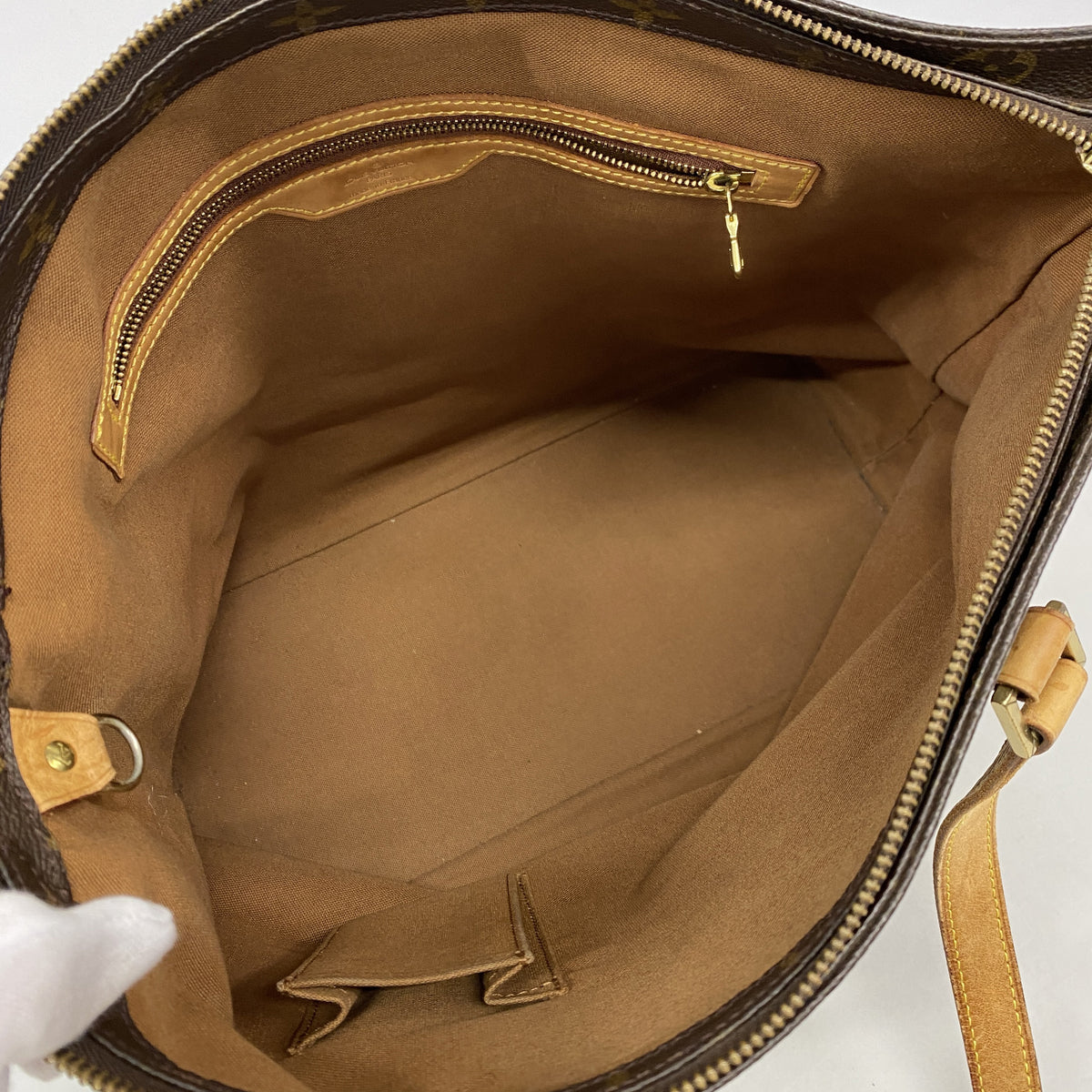 【6ke5269-h】ルイヴィトン トートバッグ モノグラム カバメゾ M51151 ブラウン【中古】レディース