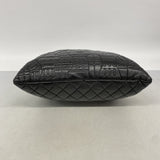 【6ke5275-h】シャネル ショルダーバッグ チェーンショルダー パリモスクワライン レザー ブラック シルバー金具【中古】レディース