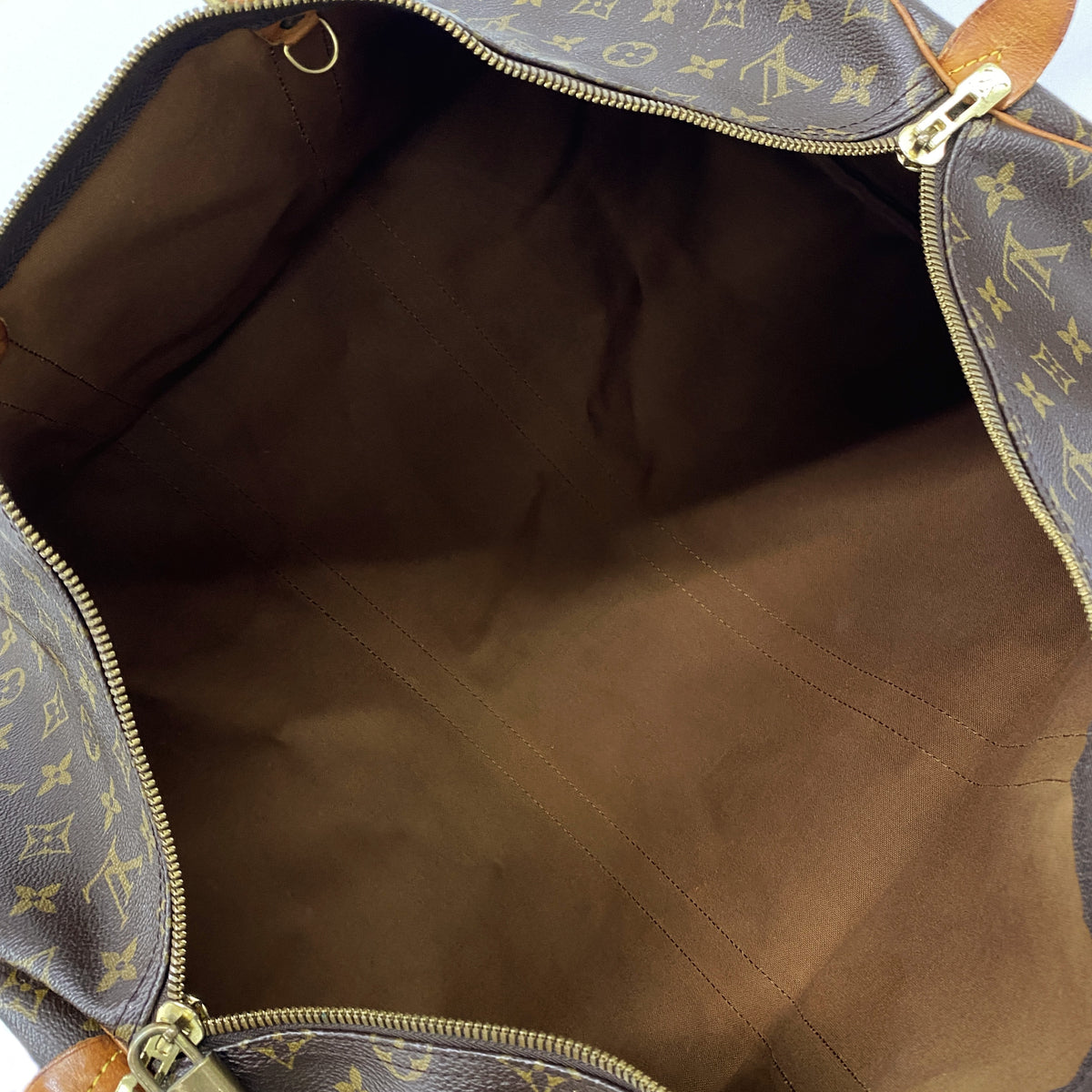【6ke5277】ルイヴィトン ボストンバッグ モノグラム キーポル55 M41424 ブラウン【中古】メンズ レディース ユニセックス