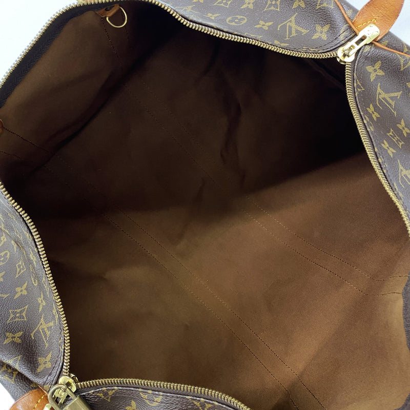 【6ke5277】ルイヴィトン ボストンバッグ モノグラム キーポル55 M41424 ブラウン【中古】メンズ レディース ユニセックス