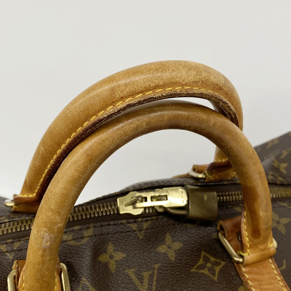 【6ke5277】ルイヴィトン ボストンバッグ モノグラム キーポル55 M41424 ブラウン【中古】メンズ レディース ユニセックス