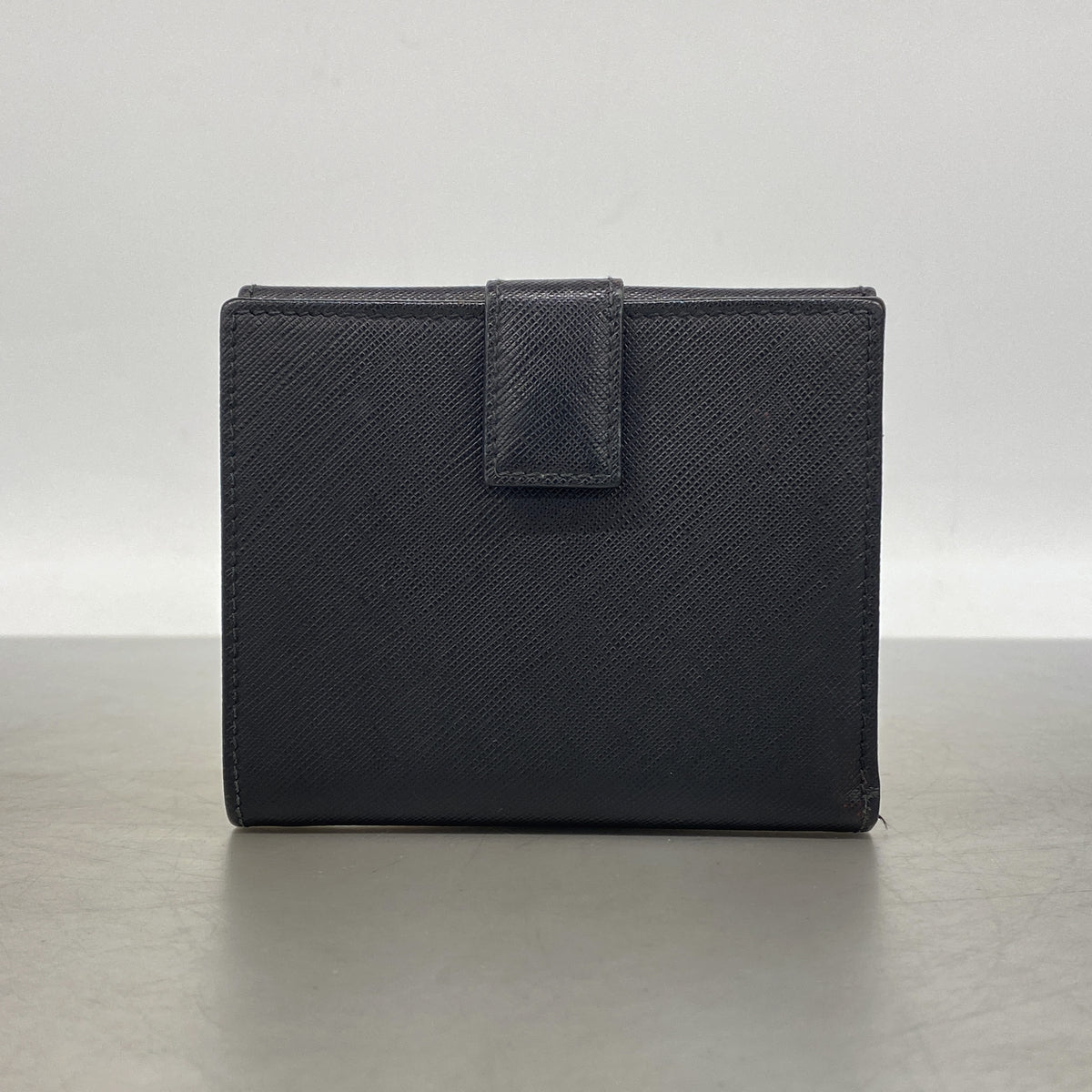 【6ke5286】サルヴァトーレフェラガモ 財布 ヴァラ レザー ブラック シルバー金具【中古】レディース