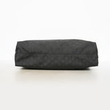【6ke5289】グッチ トートバッグ GGナイロン 449178 ナイロン ブラック シルバー金具【中古】レディース
