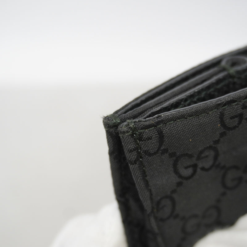 【6ke5289】グッチ トートバッグ GGナイロン 449178 ナイロン ブラック シルバー金具【中古】レディース