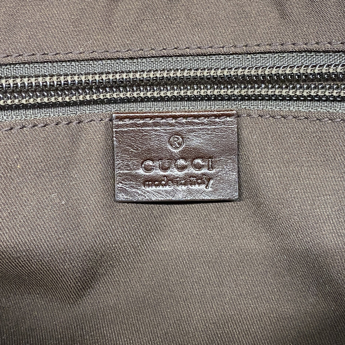 【6ke5309】グッチ ウエストバッグ GGキャンバス 145851 キャンバス ブラウン シルバー金具【中古】レディース