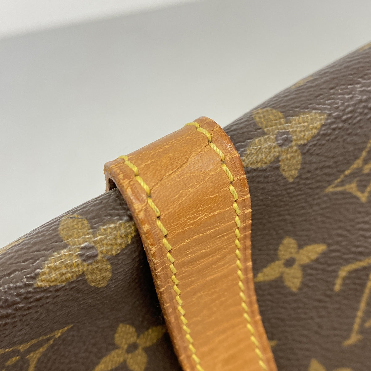 【6ke5332】ルイヴィトン ショルダーバッグ モノグラム ソミュール30 M42256 ブラウン【中古】レディース
