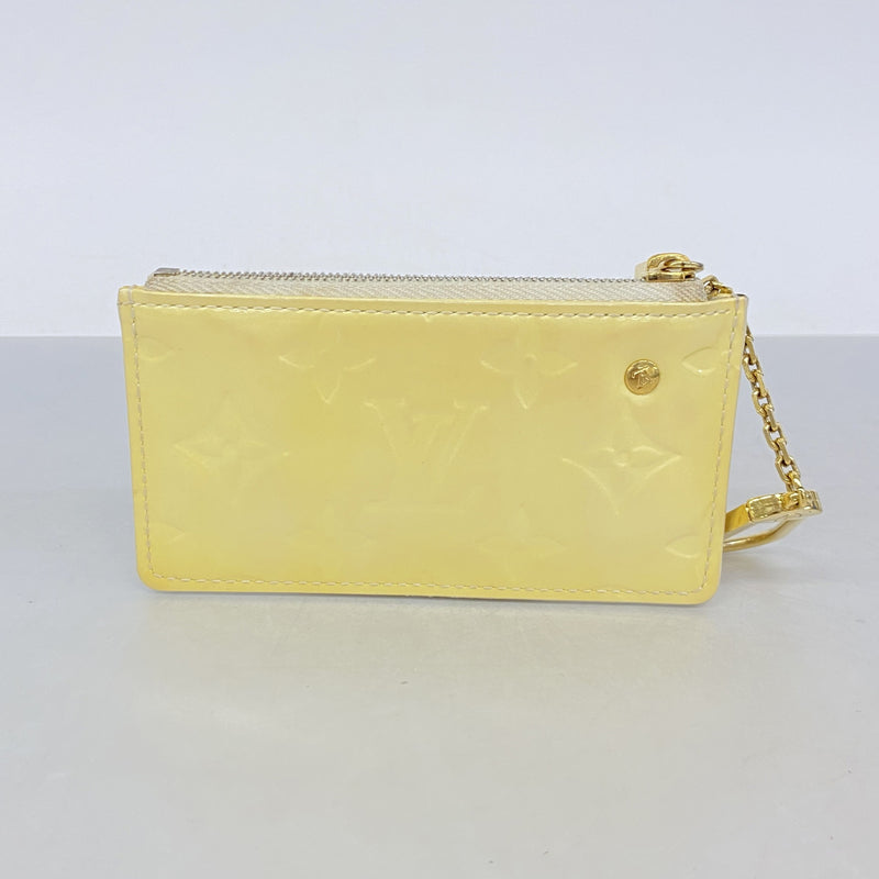 【6ke5335】ルイヴィトン コインケース ヴェルニ ポシェットクレ M91348 ペルル【中古】レディース