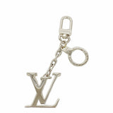 【6ke5336】ルイヴィトン キーホルダー・チャーム ポルトクレイニシアルLV M65071 シルバー【中古】メンズ