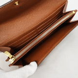 【6ke5343】ルイヴィトン 長財布 モノグラム ポルトフォイユサラ M61734 ブラウン【中古】レディース