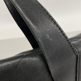 【6ke5349】シャネル トートバッグ シェブロン ラムスキン ブラック シルバー金具【中古】レディース