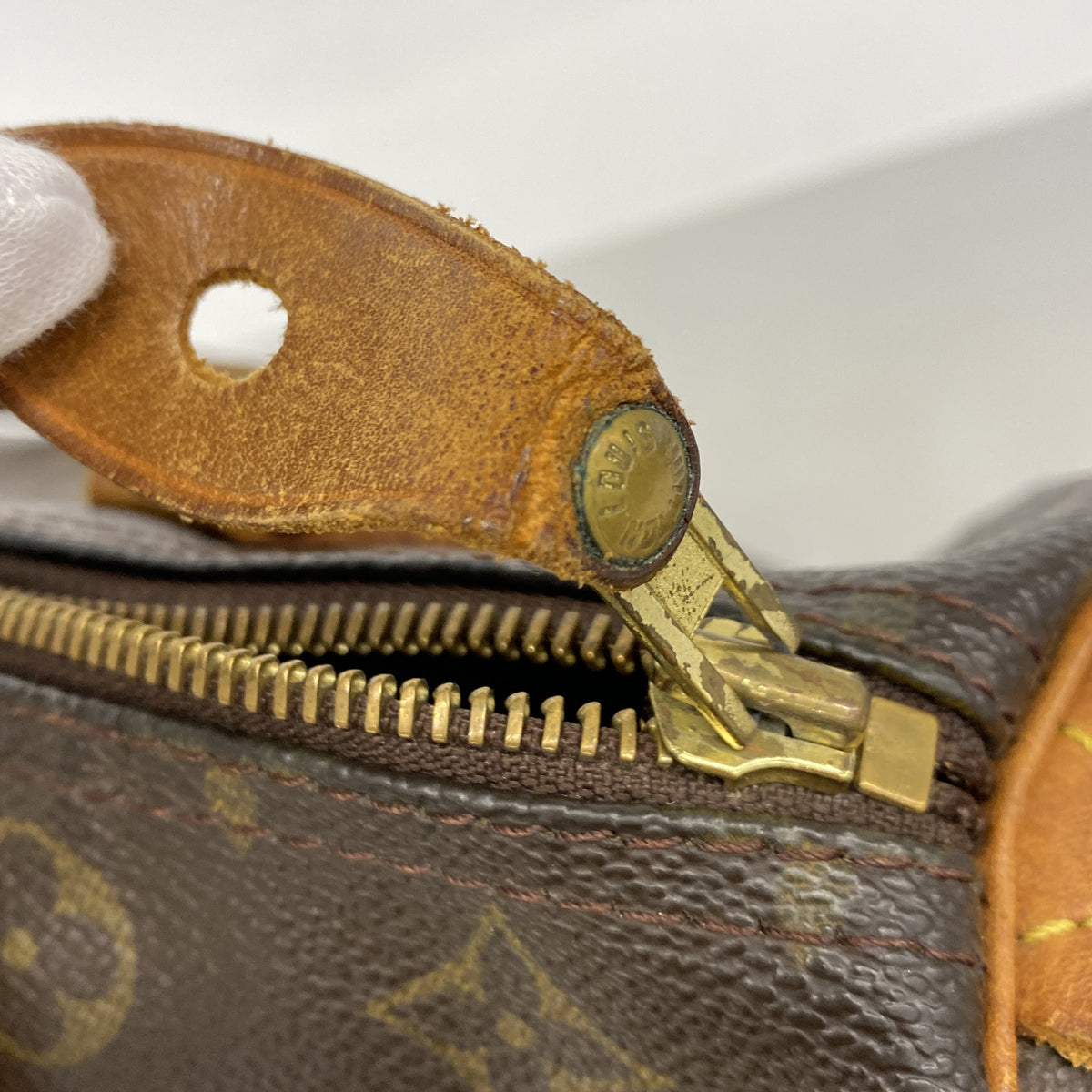 【6ke5351】ルイヴィトン ハンドバッグ モノグラム スピーディ30 M41108 ブラウン【中古】レディース