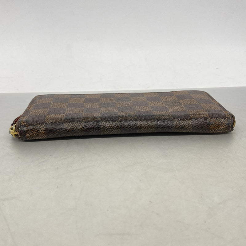 【6ke5355】ルイヴィトン 長財布 ダミエ ポルトフォイユクレマンス N60534 スリーズ【中古】レディース