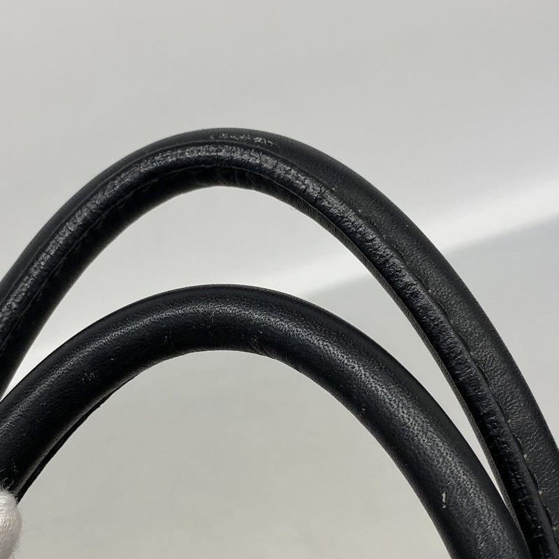 【6ke5357】グッチ ハンドバッグ ディアマンテ 257341 キャンバス ブラック シャンパンゴールド金具 2wayバッグ【中古】レディース