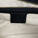 【6ke5357】グッチ ハンドバッグ ディアマンテ 257341 キャンバス ブラック シャンパンゴールド金具 2wayバッグ【中古】レディース