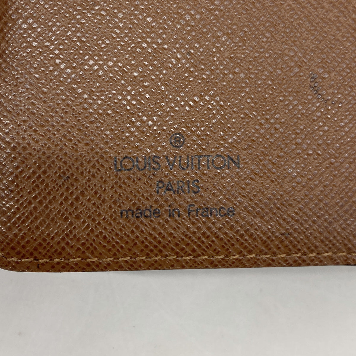 【6ke5376】ルイヴィトン 手帳カバー モノグラム アジェンダPM R20005 ブラウン【中古】メンズ レディース ユニセックス