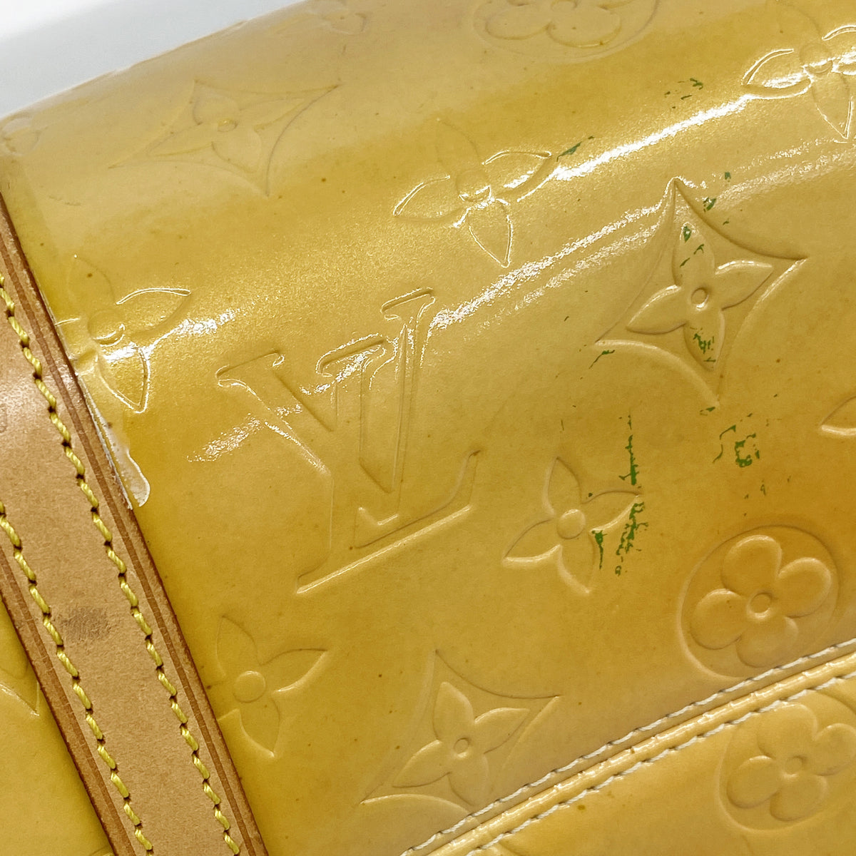 【6ke5379】ルイヴィトン ハンドバッグ ヴェルニ ベッドフォード M91006 ベージュ【中古】レディース