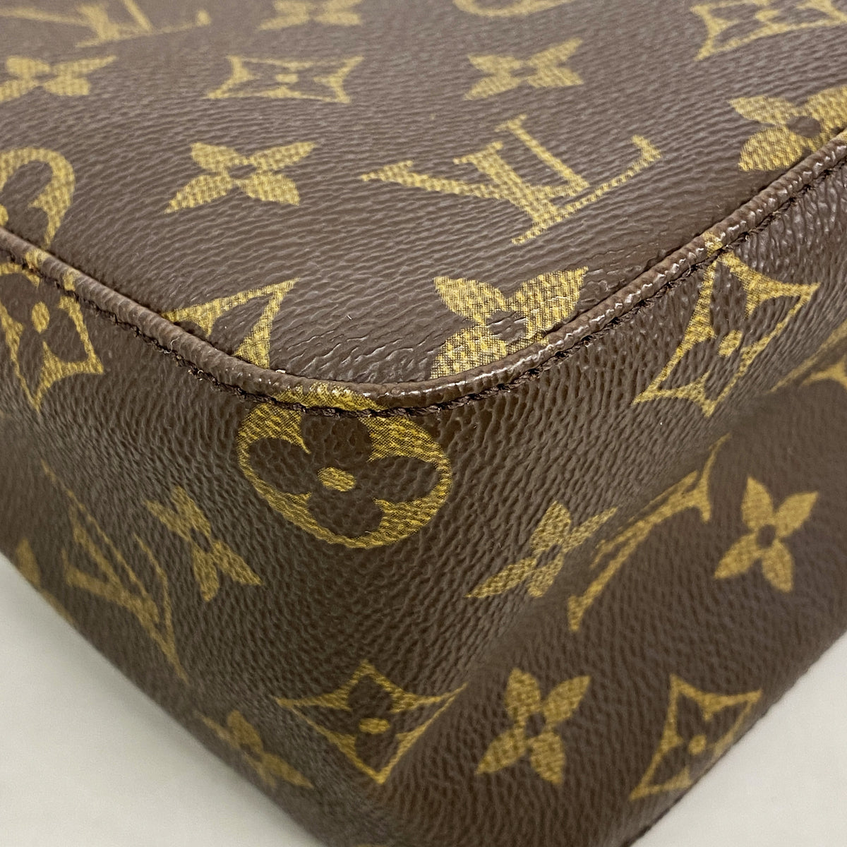 【6ke5382】ルイヴィトン ショルダーバッグ モノグラム ルーピングMM M51146 ブラウン【中古】レディース