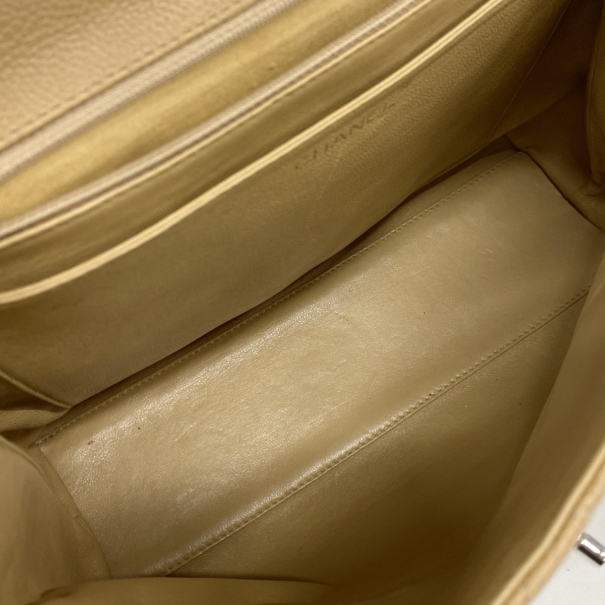 【6ke5387】シャネル ハンドバッグ マトラッセ キャビアスキン ブラウン シルバー金具【中古】レディース