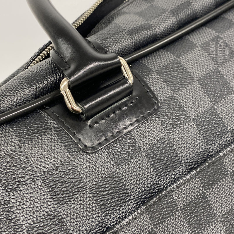 【6ke5391】ルイヴィトン ビジネスバッグ ダミエ・グラフィット イカール N23253 ブラック 2wayバッグ【中古】メンズ