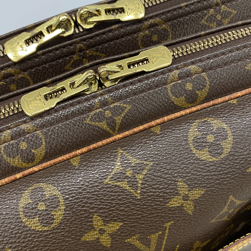 【6ke5392】ルイヴィトン ショルダーバッグ モノグラム リポーターGM M45252 ブラウン【中古】レディース