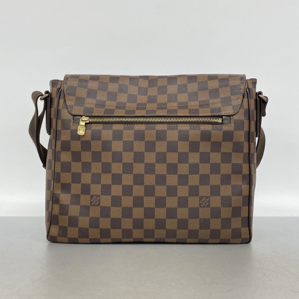 【6ke5393】ルイヴィトン ショルダーバッグ ダミエ ディストリクトMM N41212 エベヌ【中古】メンズ