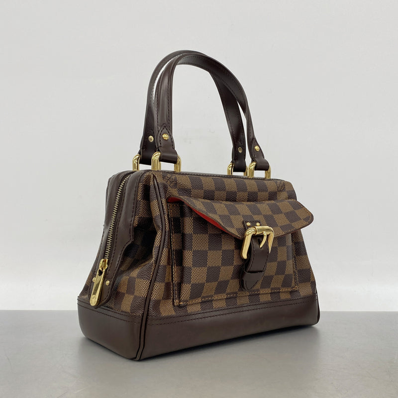 【6ke5395】ルイヴィトン ハンドバッグ ダミエ ナイツブリッジ N51201 エベヌ【中古】レディース