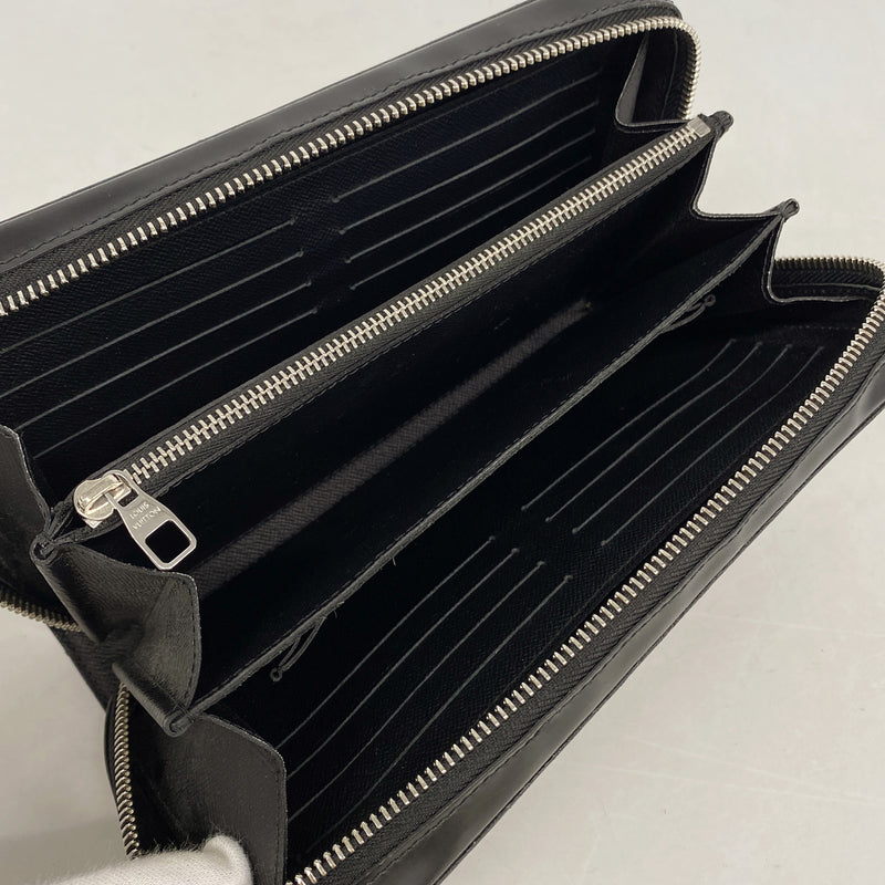 【6ke5399】ルイヴィトン 長財布 ダミエ・グラフィット ジッピーXL N41503 ブラック グレー【中古】メンズ