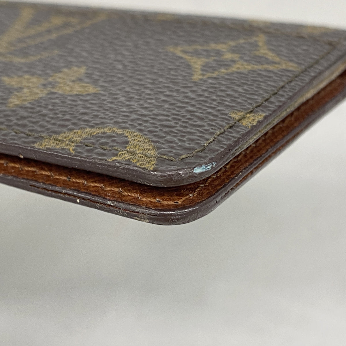 【6ke5401】ルイヴィトン カードケース モノグラム ポシェットカルトヴィジット M56362 ブラウン【中古】メンズ レディース ユニセックス