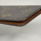【6ke5401】ルイヴィトン カードケース モノグラム ポシェットカルトヴィジット M56362 ブラウン【中古】メンズ レディース ユニセックス