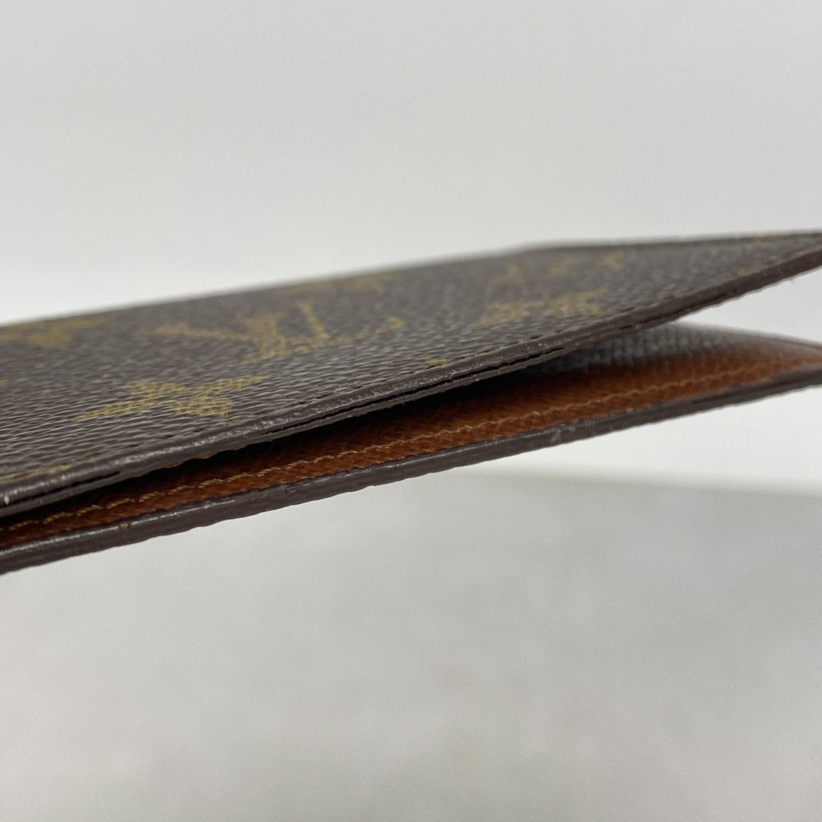 【6ke5401】ルイヴィトン カードケース モノグラム ポシェットカルトヴィジット M56362 ブラウン【中古】メンズ レディース ユニセックス