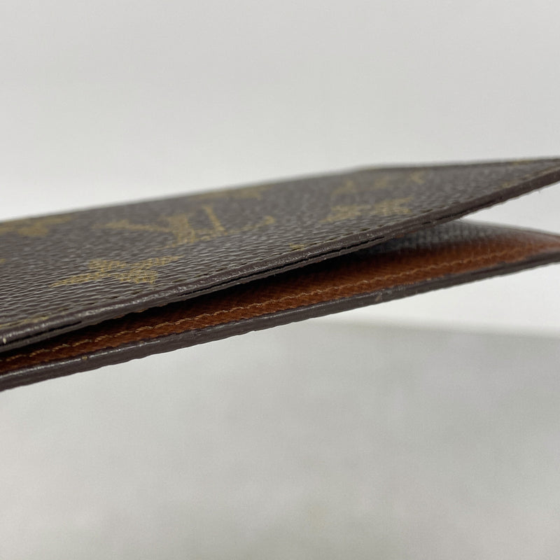 【6ke5401】ルイヴィトン カードケース モノグラム ポシェットカルトヴィジット M56362 ブラウン【中古】メンズ レディース ユニセックス