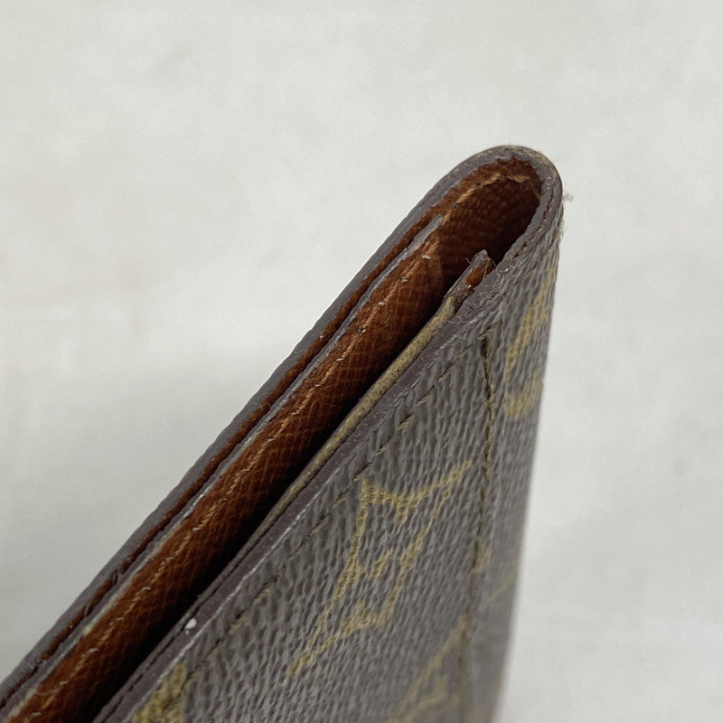 【6ke5401】ルイヴィトン カードケース モノグラム ポシェットカルトヴィジット M56362 ブラウン【中古】メンズ レディース ユニセックス
