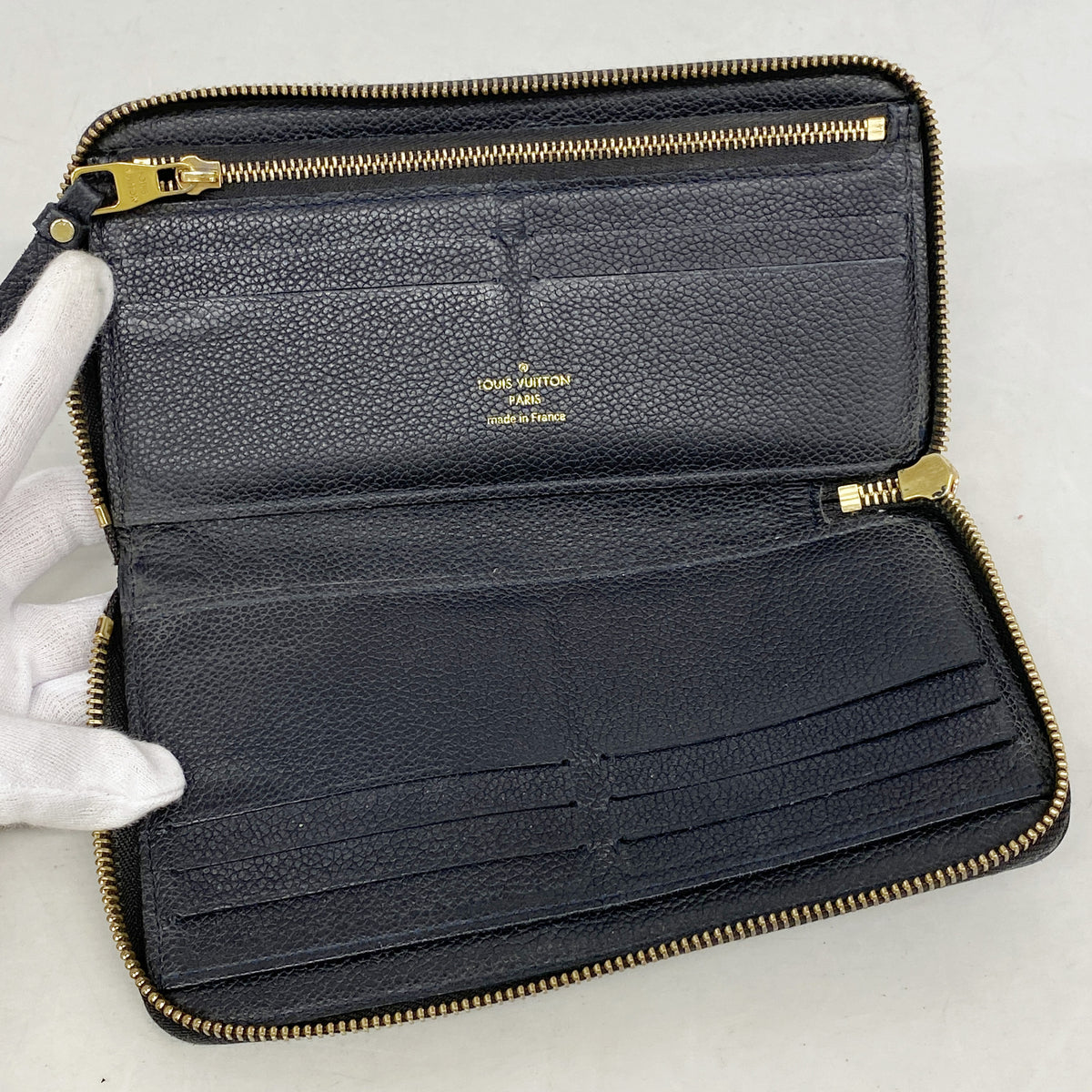 【6ke5409】ルイヴィトン 長財布 モノグラム・アンプラント ポルトフォイユスクレットロン M93435 アンフィニ【中古】レディース