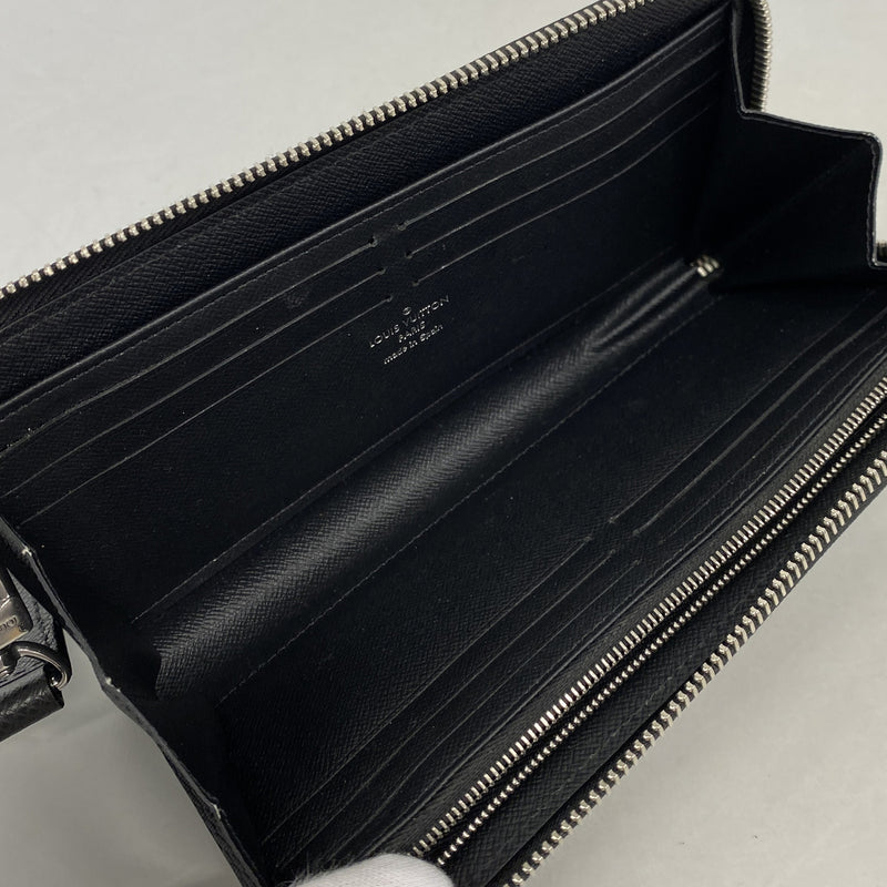 【6ke5444】ルイヴィトン 長財布 タイガ ジッピードラゴンヌ M69409 ノワール【中古】メンズ