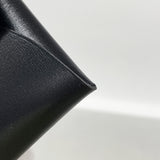 【6ke5463】エルメス コインケース バスティア ボックスカーフ ブラック シルバー金具 K刻印【中古】メンズ レディース ユニセックス