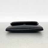 【6ke5463】エルメス コインケース バスティア ボックスカーフ ブラック シルバー金具 K刻印【中古】メンズ レディース ユニセックス