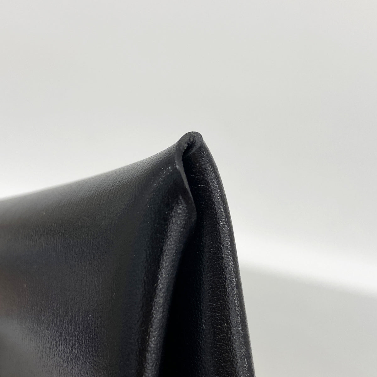 【6ke5463】エルメス コインケース バスティア ボックスカーフ ブラック シルバー金具 K刻印【中古】メンズ レディース ユニセックス