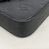 【6ke5464】ルイヴィトン ショルダーウォレット モノグラム・アンプラント ポシェットフェリシー M64064 ノワール【中古】レディース