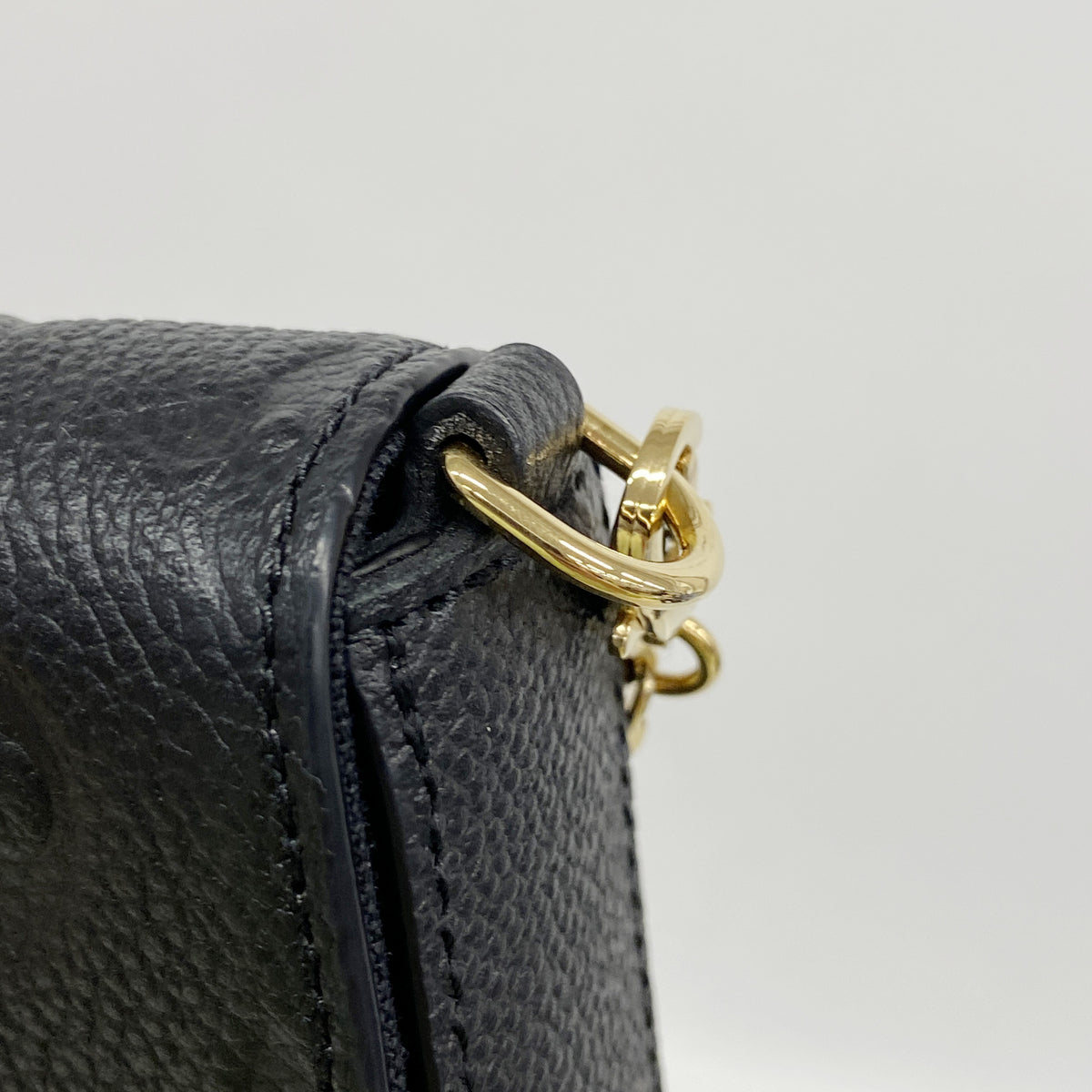 【6ke5464】ルイヴィトン ショルダーウォレット モノグラム・アンプラント ポシェットフェリシー M64064 ノワール【中古】レディース