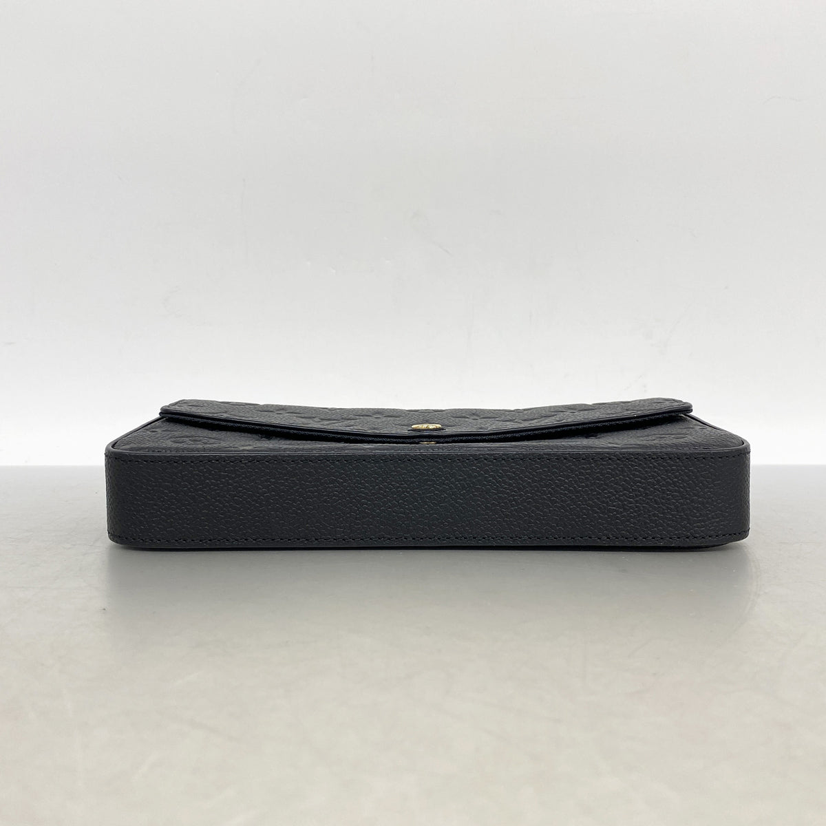 【6ke5464】ルイヴィトン ショルダーウォレット モノグラム・アンプラント ポシェットフェリシー M64064 ノワール【中古】レディース