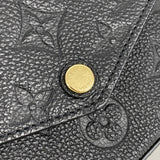 【6ke5464】ルイヴィトン ショルダーウォレット モノグラム・アンプラント ポシェットフェリシー M64064 ノワール【中古】レディース