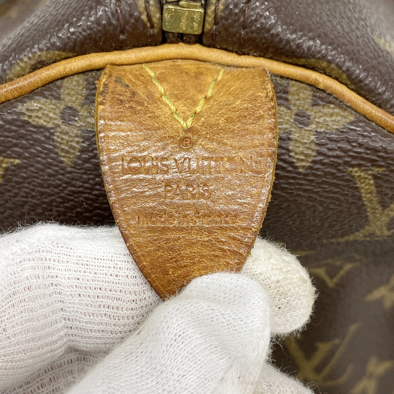 【6ke5465】ルイヴィトン ハンドバッグ モノグラム スピーディ30 M41108 ブラウン【中古】レディース