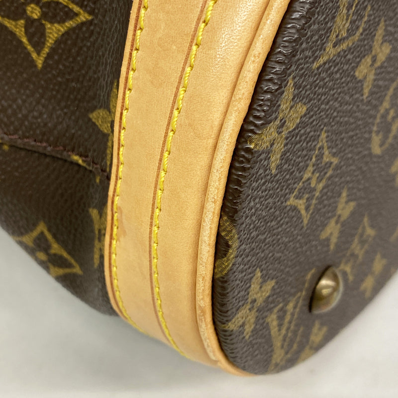 【6ke5466】ルイヴィトン トートバッグ モノグラム バケットPM M42238 ブラウン【中古】レディース