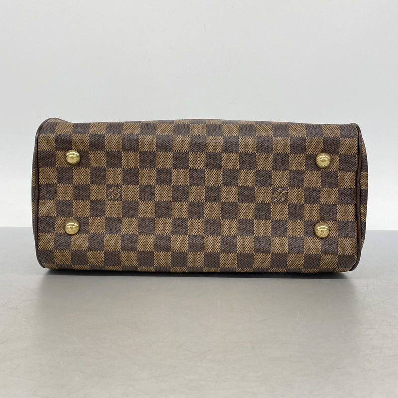 【6ke5555】ルイヴィトン ハンドバッグ ダミエ ドゥオモ N60008 エベヌ【中古】レディース