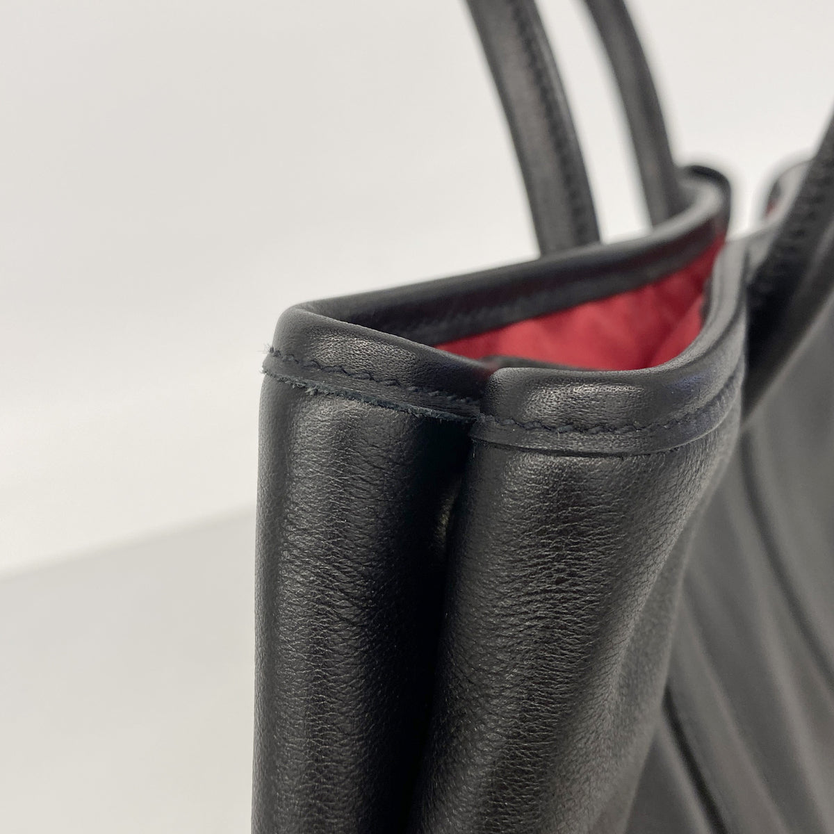【6ke5568】エルメス トートバッグ ガーデンツイリーTPM ヴォーガリバー ブラック シルバー金具 □J刻印【中古】レディース