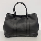 【6ke5568】エルメス トートバッグ ガーデンツイリーTPM ヴォーガリバー ブラック シルバー金具 □J刻印【中古】レディース