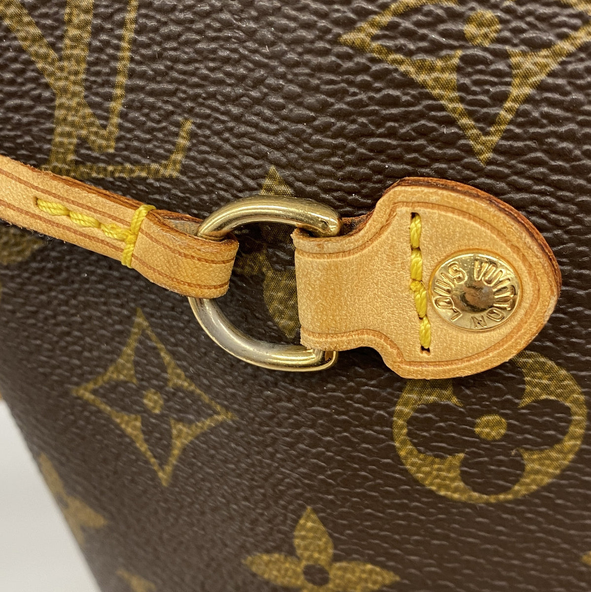 【6ke5571】ルイヴィトン トートバッグ モノグラム ネヴァーフルMM M40156 ブラウン【中古】レディース
