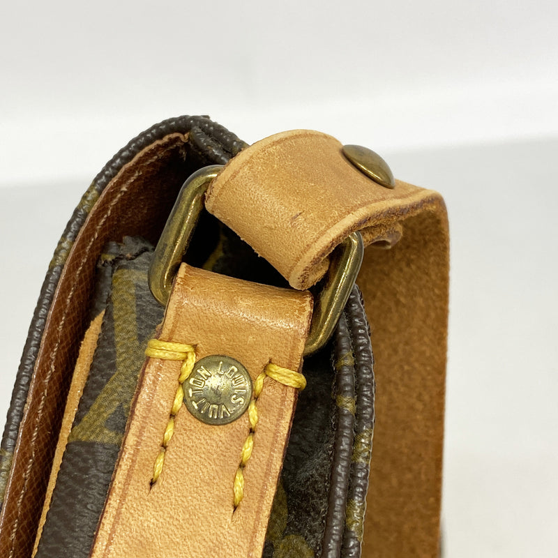 【6ke5637】ルイヴィトン ショルダーバッグ モノグラム ミニカルトシエール M51254 ブラウン【中古】レディース