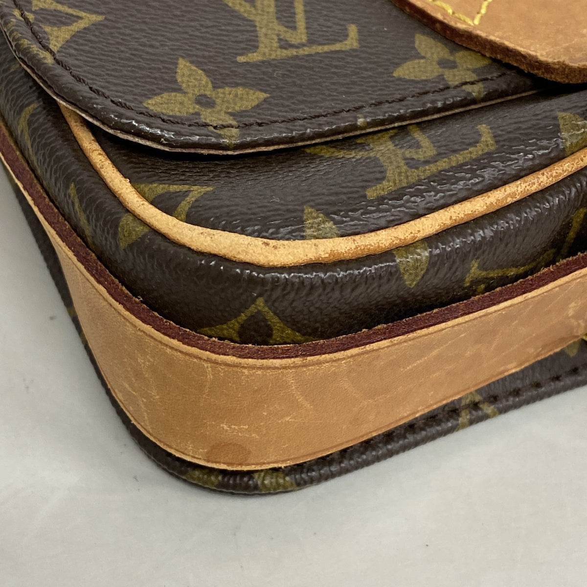 【6ke5637】ルイヴィトン ショルダーバッグ モノグラム ミニカルトシエール M51254 ブラウン【中古】レディース